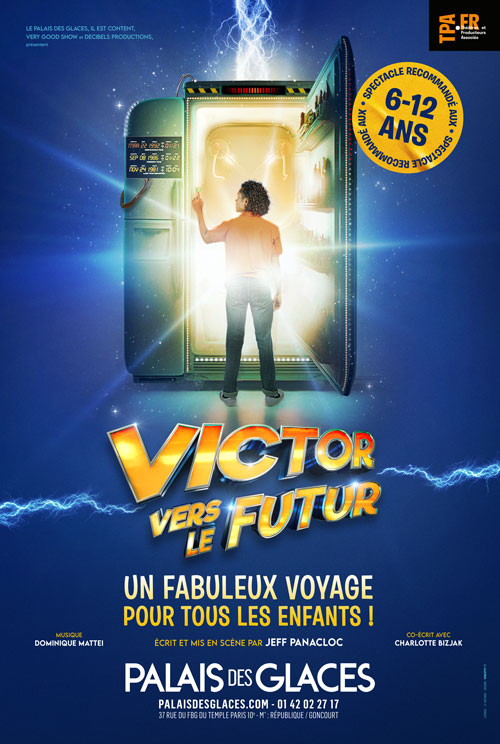 Affiche du spectacle Victor vers le Futur